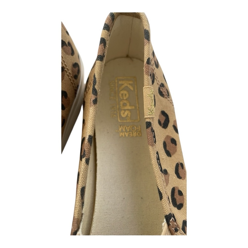 ♥️Keds♥️ Women's Leopard Print Slip-On Sneakers size (7) - Picture 4 of 7